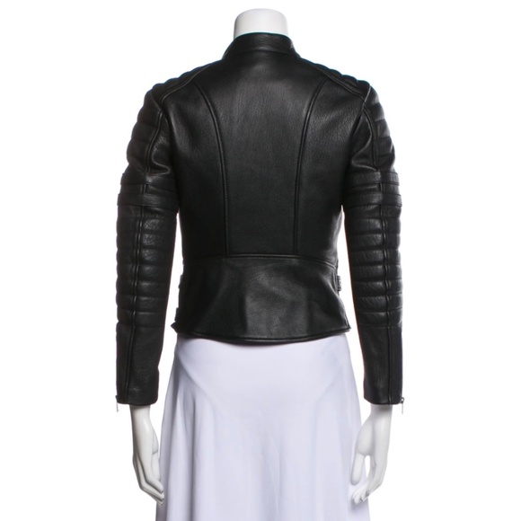 Celine Lamb Leather Biker Jacket - Picture 3 of 3